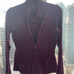 Lululemon purple zip up